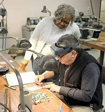 Lapidary Class at Lincoln Park